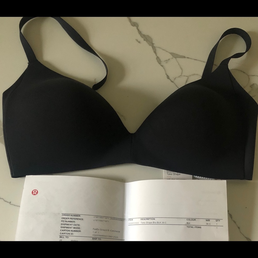 Lululemon take shape bra 36c